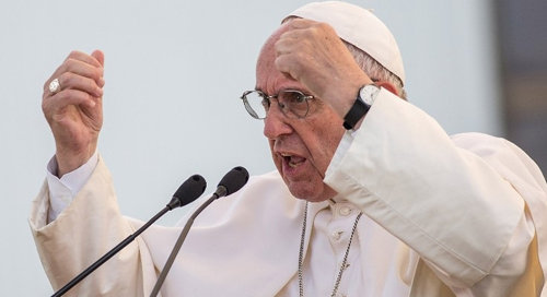 «Francisco diz “Deus não pode ser Deus sem o homem”»