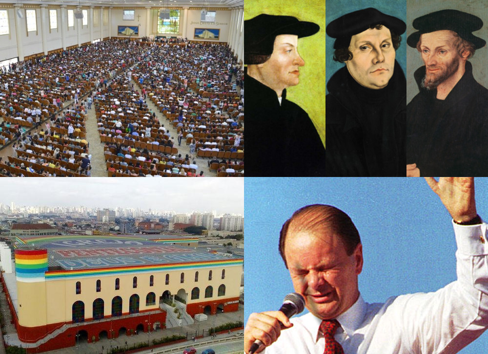 25 mil denominações não-católicas distintas — o caos doutrinal é o fruto podre de religiões inventadas pelo homem