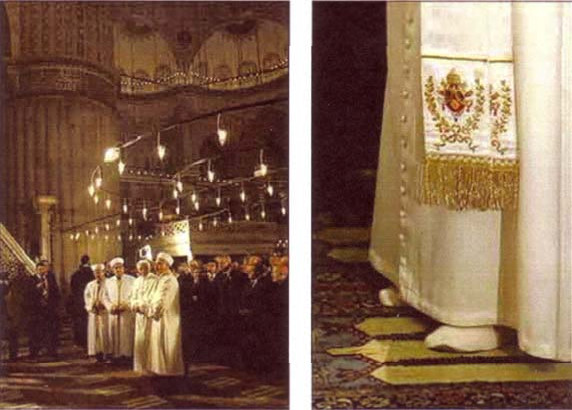 Bento XVI descalçou os sapatos como os muçulmanos e entrou na Mesquita Azul