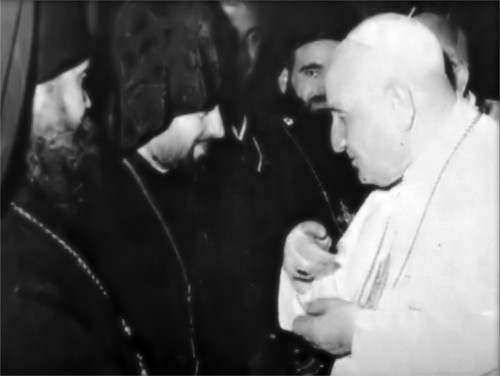 João XXIII com os cismáticos orientais no Vaticano II