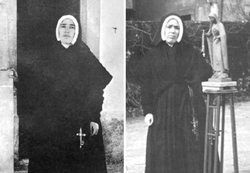A verdadeira Irmã Lúcia em 1945 com 38 anos de idade